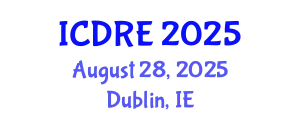 International Conference on Desalination and Renewable Energy (ICDRE) August 28, 2025 - Dublin, Ireland