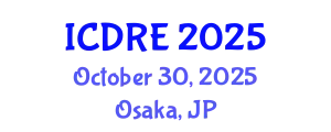 International Conference on Desalination and Renewable Energy (ICDRE) October 30, 2025 - Osaka, Japan
