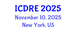 International Conference on Desalination and Renewable Energy (ICDRE) November 10, 2025 - New York, United States