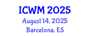 International Conference on Waste Management (ICWM) August 14, 2025 - Barcelona, Spain