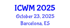 International Conference on Waste Management (ICWM) October 23, 2025 - Barcelona, Spain