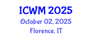 International Conference on Waste Management (ICWM) October 02, 2025 - Florence, Italy