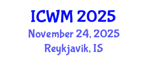 International Conference on Waste Management (ICWM) November 24, 2025 - Reykjavik, Iceland