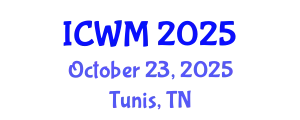 International Conference on Waste Management (ICWM) October 23, 2025 - Tunis, Tunisia