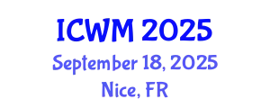 International Conference on Waste Management (ICWM) September 18, 2025 - Nice, France