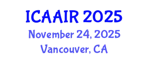 International Conference on Allergy, Asthma, Immunology and Rheumatology (ICAAIR) November 24, 2025 - Vancouver, Canada