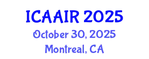 International Conference on Allergy, Asthma, Immunology and Rheumatology (ICAAIR) October 30, 2025 - Montreal, Canada