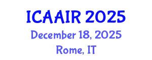 International Conference on Allergy, Asthma, Immunology and Rheumatology (ICAAIR) December 18, 2025 - Rome, Italy
