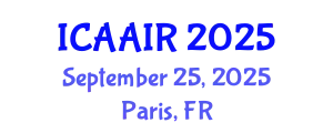 International Conference on Allergy, Asthma, Immunology and Rheumatology (ICAAIR) September 25, 2025 - Paris, France