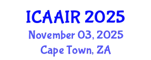 International Conference on Allergy, Asthma, Immunology and Rheumatology (ICAAIR) November 03, 2025 - Cape Town, South Africa