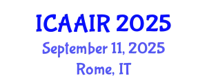 International Conference on Allergy, Asthma, Immunology and Rheumatology (ICAAIR) September 11, 2025 - Rome, Italy