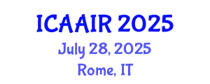 International Conference on Allergy, Asthma, Immunology and Rheumatology (ICAAIR) July 28, 2025 - Rome, Italy