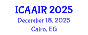 International Conference on Allergy, Asthma, Immunology and Rheumatology (ICAAIR) December 18, 2025 - Cairo, Egypt