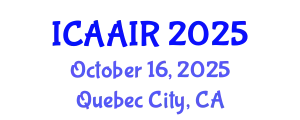 International Conference on Allergy, Asthma, Immunology and Rheumatology (ICAAIR) October 16, 2025 - Quebec City, Canada
