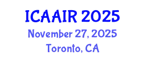 International Conference on Allergy, Asthma, Immunology and Rheumatology (ICAAIR) November 27, 2025 - Toronto, Canada