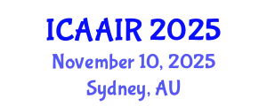 International Conference on Allergy, Asthma, Immunology and Rheumatology (ICAAIR) November 10, 2025 - Sydney, Australia
