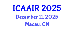 International Conference on Allergy, Asthma, Immunology and Rheumatology (ICAAIR) December 11, 2025 - Macau, China