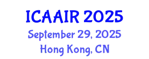 International Conference on Allergy, Asthma, Immunology and Rheumatology (ICAAIR) September 29, 2025 - Hong Kong, China