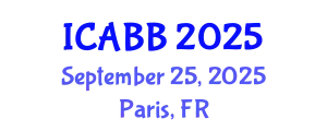 International Conference on Applied Biology and Biotechnology (ICABB) September 25, 2025 - Paris, France