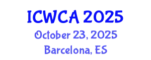 International Conference on Wireless Communications and Applications (ICWCA) October 23, 2025 - Barcelona, Spain