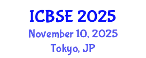 International Conference on Bioprocess Systems Engineering (ICBSE) November 10, 2025 - Tokyo, Japan