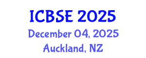 International Conference on Bioprocess Systems Engineering (ICBSE) December 04, 2025 - Auckland, New Zealand