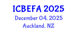 International Conference on Business, Economics and Financial Applications (ICBEFA) December 04, 2025 - Auckland, New Zealand
