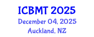 International Conference on Business, Marketing and Tourism (ICBMT) December 04, 2025 - Auckland, New Zealand