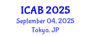 International Conference on Agriculture and Biotechnology (ICAB) September 04, 2025 - Tokyo, Japan