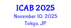 International Conference on Agriculture and Biotechnology (ICAB) November 10, 2025 - Tokyo, Japan