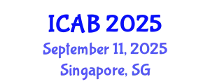 International Conference on Agriculture and Biotechnology (ICAB) September 11, 2025 - Singapore, Singapore