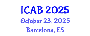 International Conference on Agriculture and Biotechnology (ICAB) October 23, 2025 - Barcelona, Spain