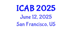 International Conference on Agriculture and Biotechnology (ICAB) June 12, 2025 - San Francisco, United States