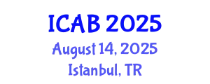 International Conference on Agriculture and Biotechnology (ICAB) August 14, 2025 - Istanbul, Turkey
