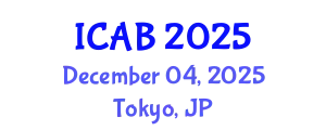 International Conference on Agriculture and Biotechnology (ICAB) December 04, 2025 - Tokyo, Japan