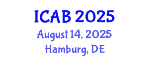 International Conference on Agriculture and Biotechnology (ICAB) August 14, 2025 - Hamburg, Germany