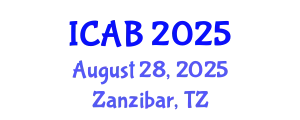 International Conference on Agriculture and Biotechnology (ICAB) August 28, 2025 - Zanzibar, Tanzania
