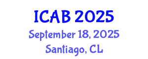 International Conference on Agriculture and Biotechnology (ICAB) September 18, 2025 - Santiago, Chile