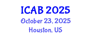 International Conference on Agriculture and Biotechnology (ICAB) October 23, 2025 - Houston, United States