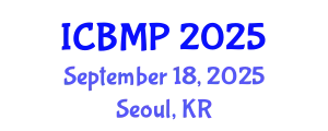 International Conference on Biophysics and Medical Physics (ICBMP) September 18, 2025 - Seoul, Republic of Korea