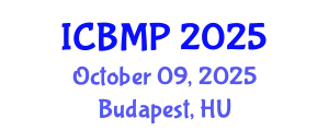 International Conference on Biophysics and Medical Physics (ICBMP) October 09, 2025 - Budapest, Hungary