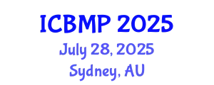 International Conference on Biophysics and Medical Physics (ICBMP) July 28, 2025 - Sydney, Australia