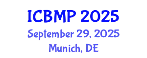 International Conference on Biophysics and Medical Physics (ICBMP) September 29, 2025 - Munich, Germany