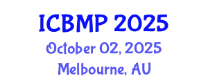 International Conference on Biophysics and Medical Physics (ICBMP) October 02, 2025 - Melbourne, Australia