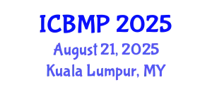 International Conference on Biophysics and Medical Physics (ICBMP) August 21, 2025 - Kuala Lumpur, Malaysia