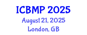 International Conference on Biophysics and Medical Physics (ICBMP) August 21, 2025 - London, United Kingdom