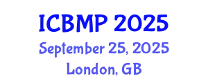 International Conference on Biophysics and Medical Physics (ICBMP) September 25, 2025 - London, United Kingdom