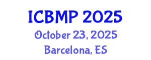 International Conference on Biophysics and Medical Physics (ICBMP) October 23, 2025 - Barcelona, Spain