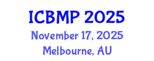 International Conference on Biophysics and Medical Physics (ICBMP) November 17, 2025 - Melbourne, Australia