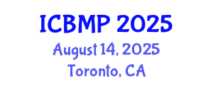 International Conference on Biophysics and Medical Physics (ICBMP) August 14, 2025 - Toronto, Canada